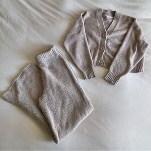 UGG Terri Cardigan (M) and Lounge Pants (XS) Set